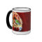 Phoenix Risen Fractal Classic White Mug