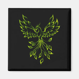 Phoenix Rises on Black Magnet