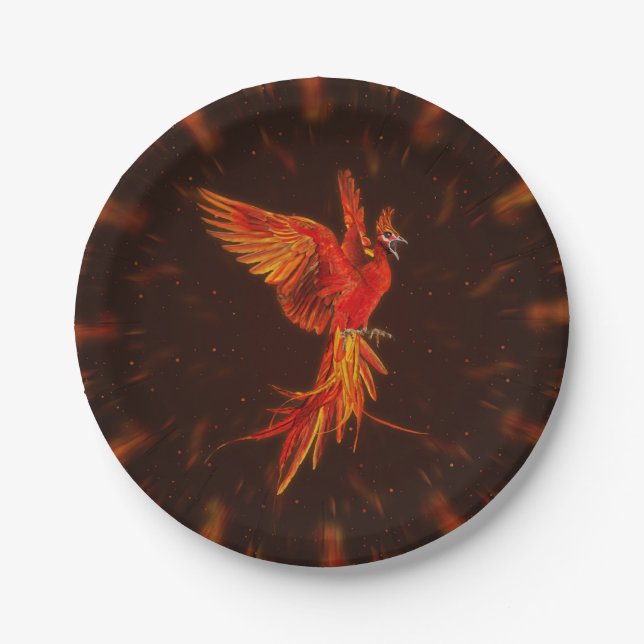 Phoenix Rising - # 1 Paper Plate (Front)