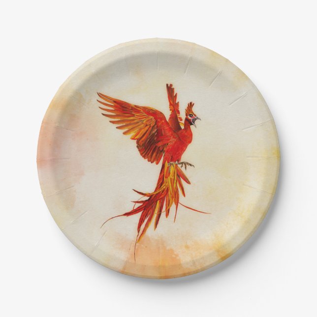 Phoenix Rising - #2 Paper Plate (Front)