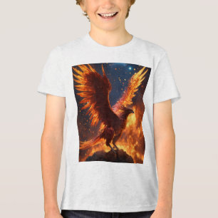 Phoenix Rising: A Stunning Fusion of Fire t shirt