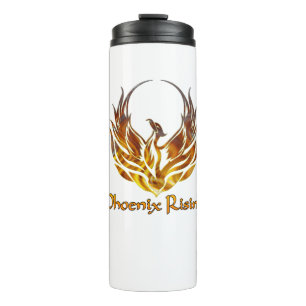 Phoenix Rising Above the Ashes Thermal Tumbler