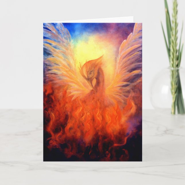 Phoenix Rising Card (Front)