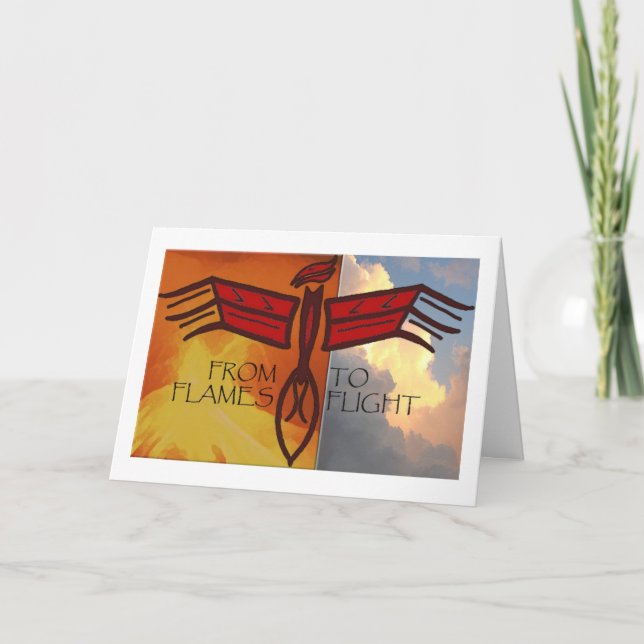 Phoenix Rising Card (Front)