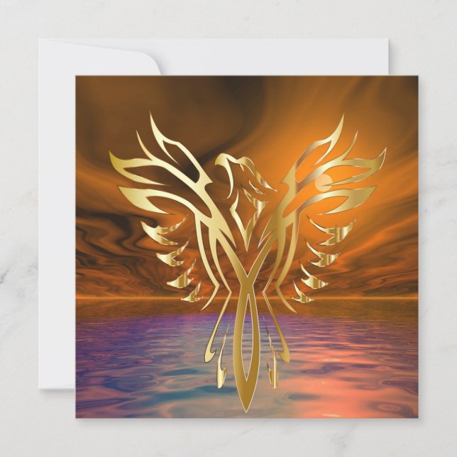 Phoenix Rising  Card (Front)