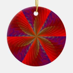 Phoenix Rising Ceramic Tree Decoration