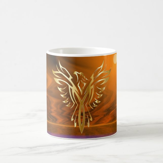 Phoenix Rising Coffee Mug (Center)