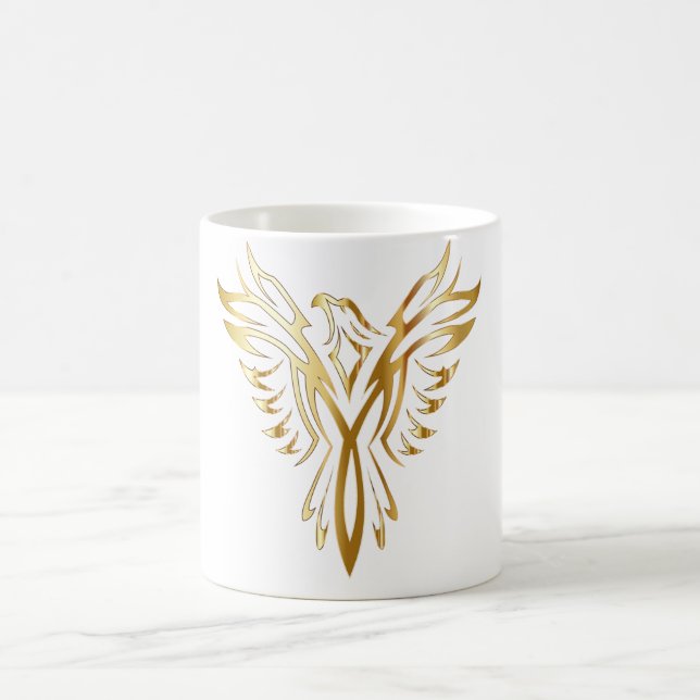 Phoenix Rising Coffee Mug (Center)