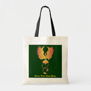 Phoenix Rising Custom Text Bag