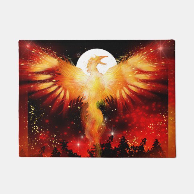 Phoenix Rising Doormat (Front)