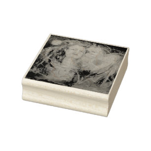 Phoenix Rising Falcon Spirit Celestial M Girard Rubber Stamp