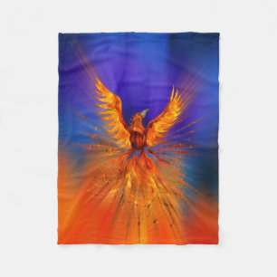Phoenix Rising Fleece Blanket