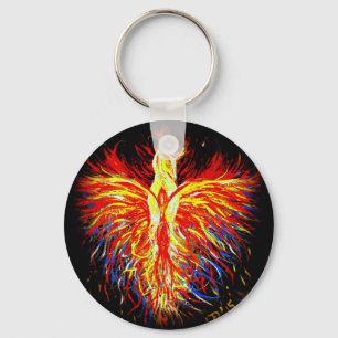 Phoenix Rising Key Chain