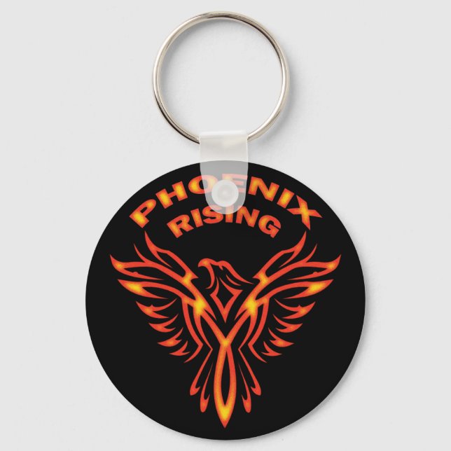 PHOENIX RISING KEY RING (Front)