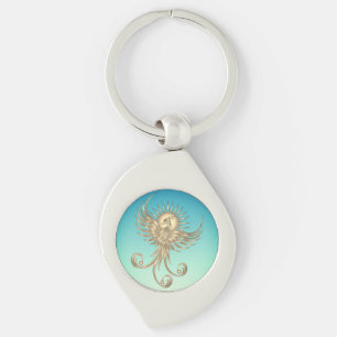 Phoenix Rising Key Ring