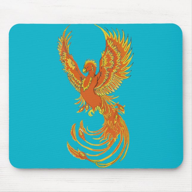 Phoenix Rising Mousepad (Front)