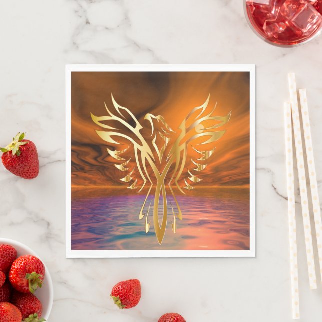 Phoenix Rising Napkin (Insitu)