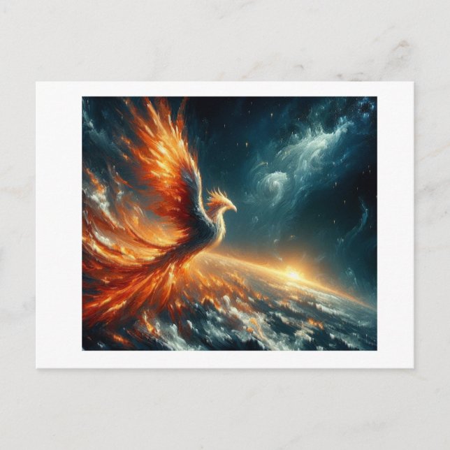 Phoenix Rising,  Postcard (Front)