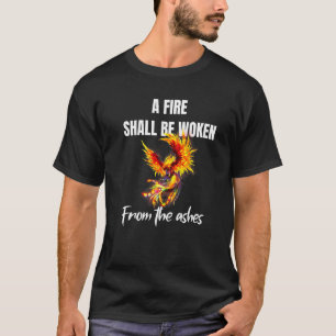 Phoenix Rising Quote Rise From The Ashes Rebirth S T-Shirt