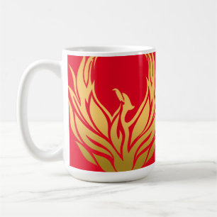 Phoenix Rising Red Coffee Mug