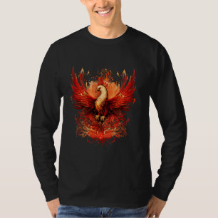 Phoenix Rising Rejuvenation Mythical Bird Fire Pho T-Shirt