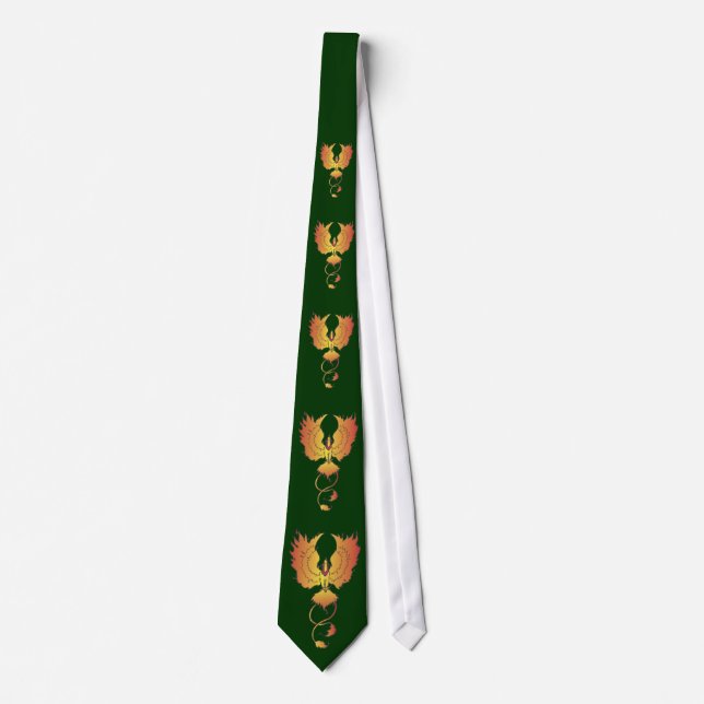 Phoenix Rising Repeated Tie (Front)