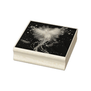 Phoenix Rising Rubber Stamp