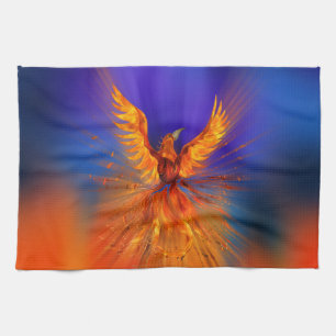 Phoenix Rising Tea Towel