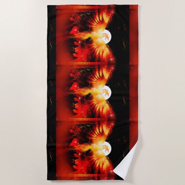 Phoenix Rising Towel (Front)
