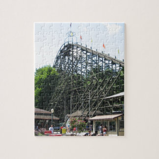 Phoenix Roller Coaster at Knoebels Jigsaw Puzzle