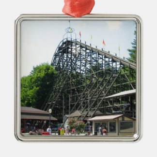 Phoenix Roller Coaster at Knoebels Metal Tree Decoration