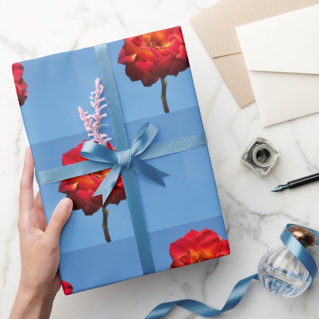 Phoenix Rose in the Sky-wrapping paper (Gifting)