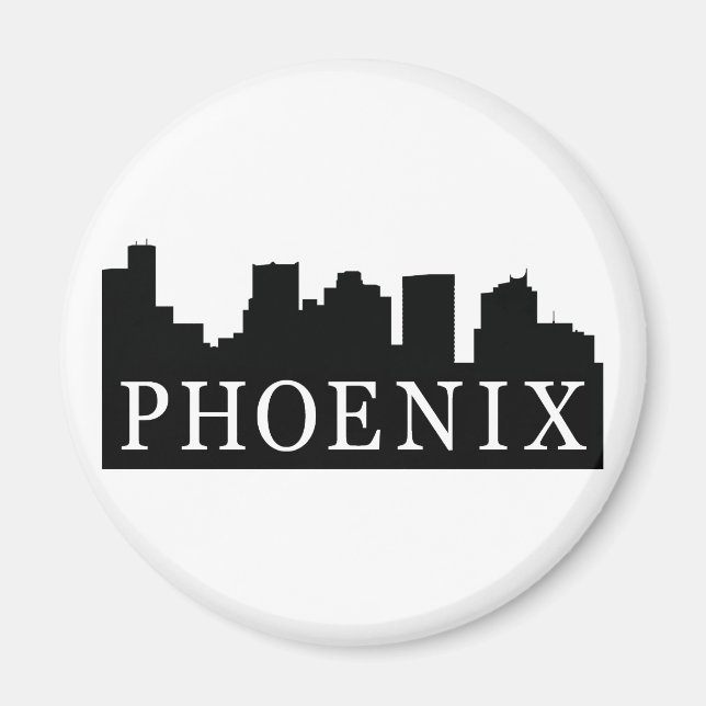 Phoenix Skyline Magnet (Front)