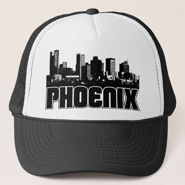 Phoenix Skyline Trucker Hat (Front)