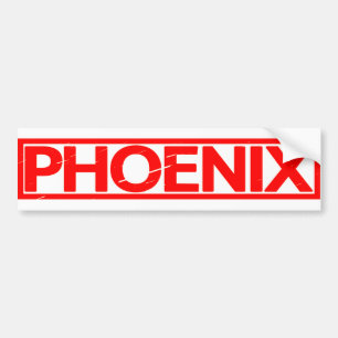 Phoenix Stamp Bumper Sticker