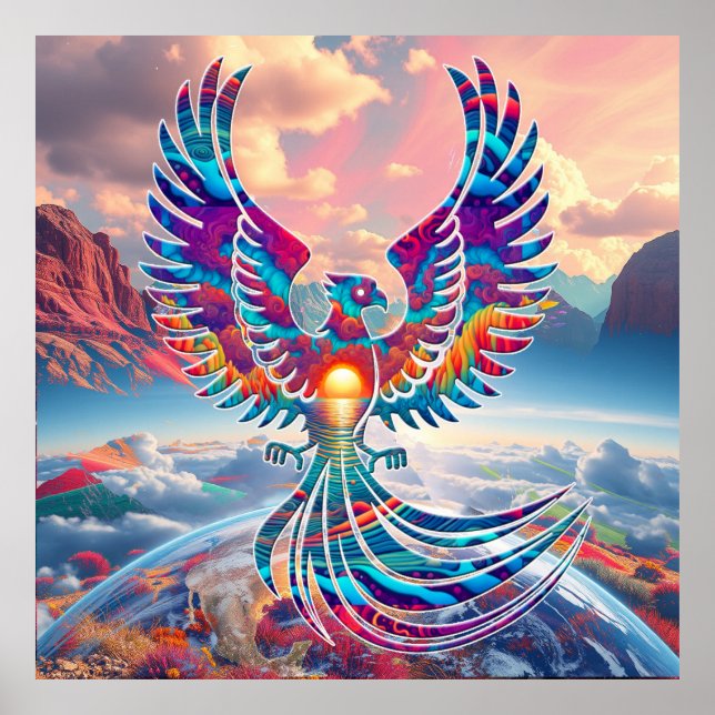 Phoenix Sunrise Poster (Front)