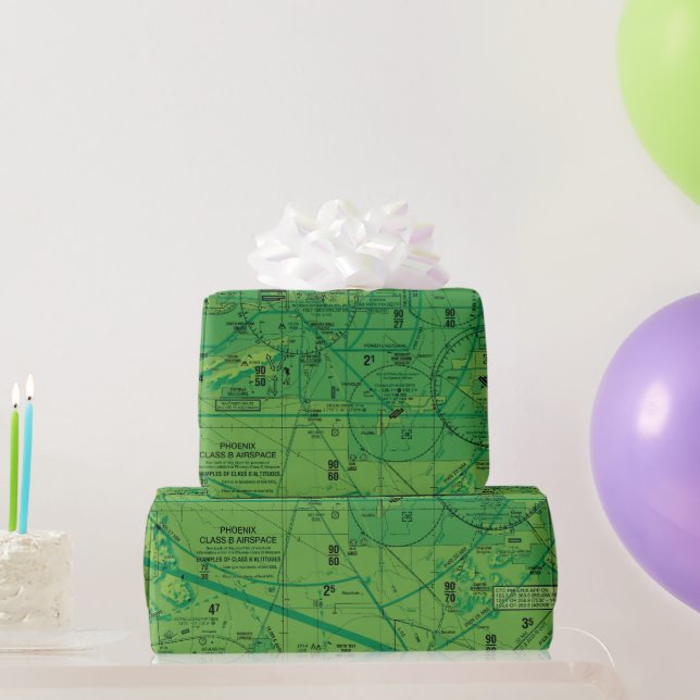 Phoenix TAC Chart Wrapping Paper (Party Gifts)