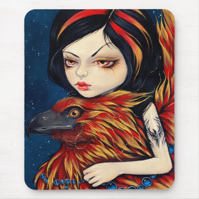 "Phoenix Tattoo" Mousepad (Front)