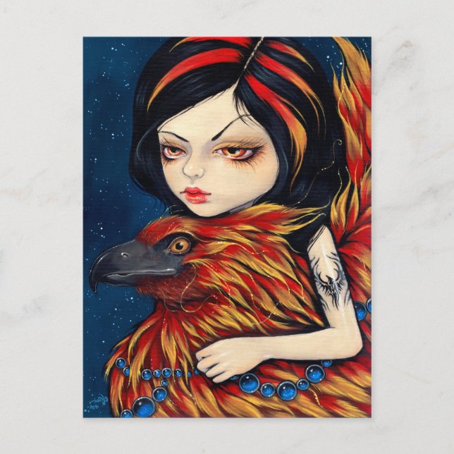 "Phoenix Tattoo" Postcard (Front)
