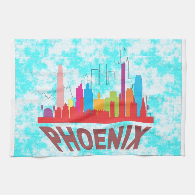 Phoenix Tea Towel (Horizontal)