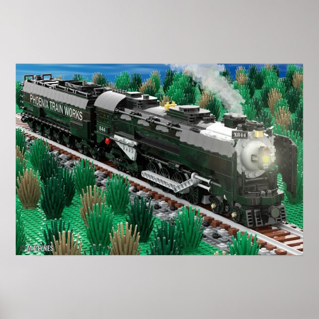 Phoenix Train Works Northern 4-8-4 Poster (Front)