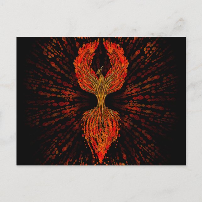 Phoenix Tree of Life Postcard (Front)