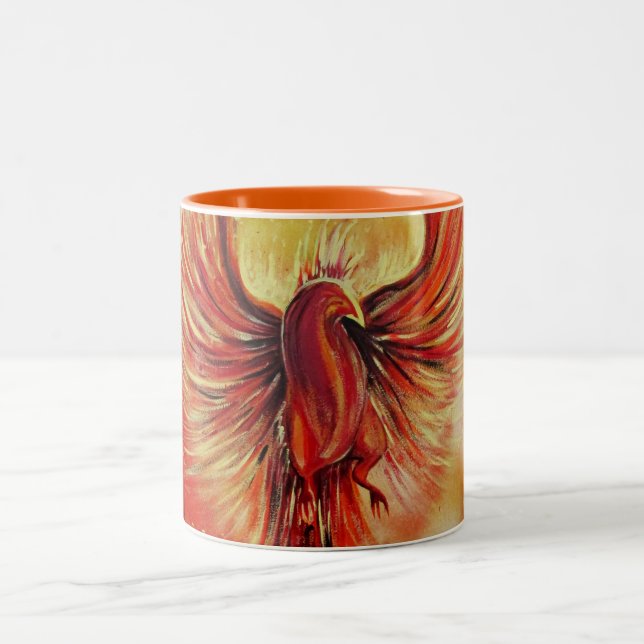 Phoenix Two-Tone Coffee Mug (Center)