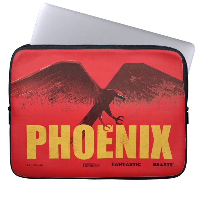 Phoenix Vingate Graphic Laptop Sleeve (Front)