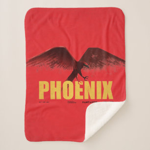 Phoenix Vingate Graphic Sherpa Blanket