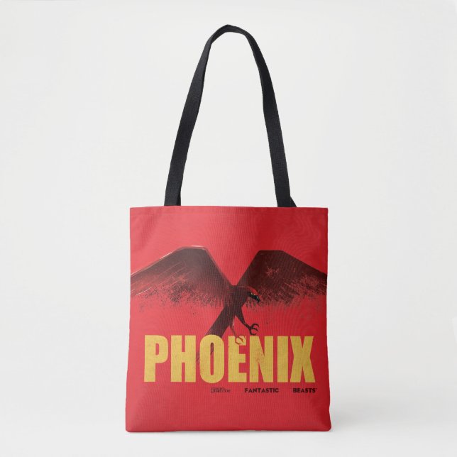Phoenix Vingate Graphic Tote Bag (Front)
