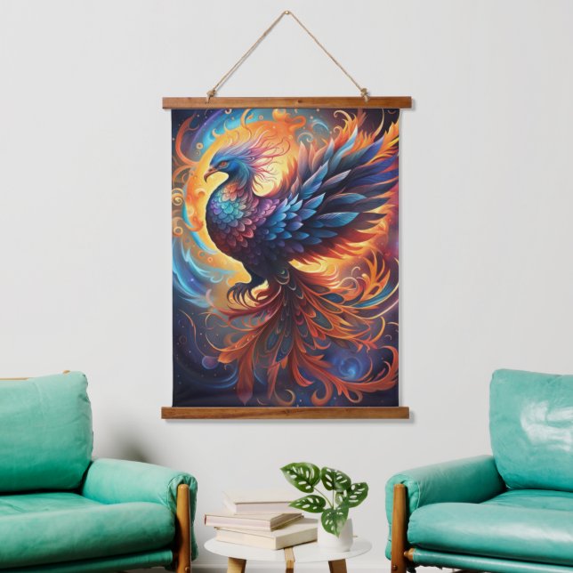 Phoenix Wall Tapestry (Living Room)