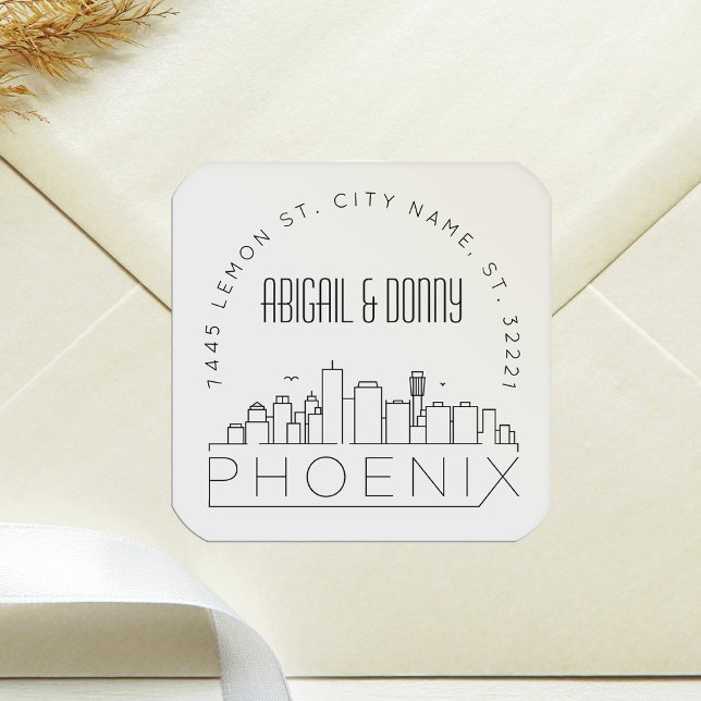 Phoenix Wedding | Pre-Addressed Envelope Seal (Creator Uploaded)