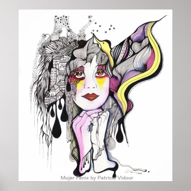 Phoenix Woman Poster (Front)