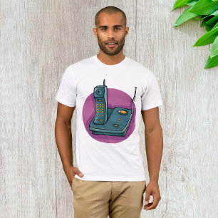 Phone And Answering Machine Mens T-Shirt